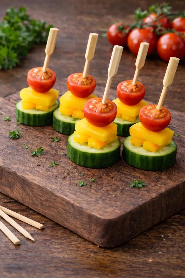 Канапе овощное