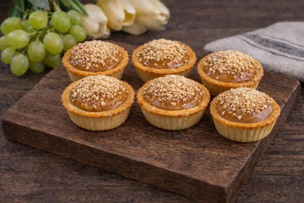 Десерт с варёной сгущёнкой