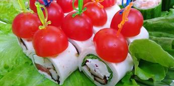 Фуршетный сет с горячими закусками стандарт на 20 персон